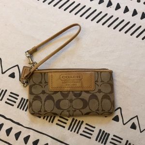 Coach wristlet